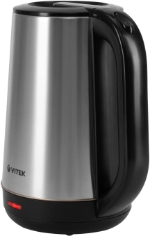 Чайник электрический Vitek VT-1139 1.8л. 2200Вт сталь/черный корпус: нерж.сталь - купить недорого с доставкой в интернет-магазине