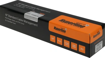 Кабельный органайзер горизонтальный Hyperline CM-2U-PL-COV односторонний пальцы 2U шир.:19" глуб.:85.5мм - купить недорого с доставкой в интернет-магазине