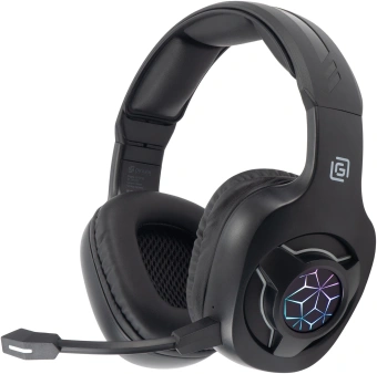 Наушники с микрофоном Оклик HS-L575G черный мониторные BT оголовье (1895253) - купить недорого с доставкой в интернет-магазине