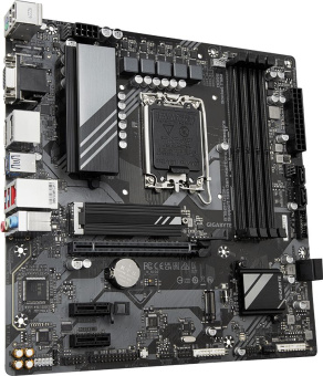 Материнская плата Gigabyte B760M DS3H Soc-1700 Intel B760 4xDDR5 mATX AC`97 8ch(7.1) 2.5Gg RAID+VGA+HDMI+DP - купить недорого с доставкой в интернет-магазине