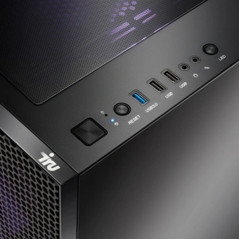 ПК IRU Tactio 510B7GP TWR i5 14400F (2.5) 32Gb SSD1Tb RTX5060TI 8Gb FreeDOS GbitEth 650W черный (RUS) (2146237) - купить недорого с доставкой в интернет-магазине