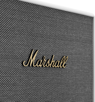 Колонка порт. Marshall Woburn II белый/золотистый 130W 2.1 BT/3.5Jack 10м - купить недорого с доставкой в интернет-магазине