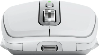 Мышь Logitech MX Anywhere 3S светло-серый оптическая 8000dpi silent беспров. BT/Radio USB для ноутбука 5but (910-006939) - купить недорого с доставкой в интернет-магазине