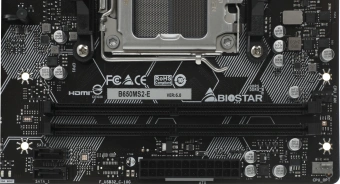 Материнская плата Biostar B650MS2-E Socket AM5 AMD B650 2xDDR5 mATX AC`97 8ch(7.1) 2.5Gg RAID+HDMI+DP - купить недорого с доставкой в интернет-магазине