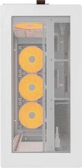 Корпус Montech HS01 PRO белый без БП ATX 5x120mm 2xUSB3.0 1xUSB3.1 audio - купить недорого с доставкой в интернет-магазине