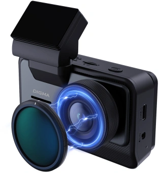 Видеорегистратор Digma FreeDrive 415W max черный 8Mpix 2160x3840 170гр. Allwinner - купить недорого с доставкой в интернет-магазине