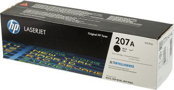 Картридж лазерный HP 207A W2210A черный (1350стр.) для HP M255/MFP M282/M283 - купить недорого с доставкой в интернет-магазине