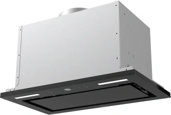 Вытяжка встраиваемая Midea MH60I530GB черный управление: сенсорное (1 мотор) - купить недорого с доставкой в интернет-магазине