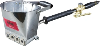 Ковш штукатурный Fubag Hopper PL4000 620л/мин соп.:1.8мм бак:4л серебристый - купить недорого с доставкой в интернет-магазине