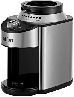 Кофемолка Kitfort КТ-770 150Вт сист.помол.:жернова вместим.:160гр нержавеющая сталь - купить недорого с доставкой в интернет-магазине