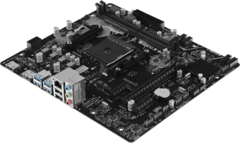 Материнская плата Biostar A520MT Soc-AM4 AMD A520 2xDDR4 mATX AC`97 8ch(7.1) GbLAN RAID+HDMI+DP - купить недорого с доставкой в интернет-магазине