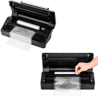 Вакуумный упаковщик Kitfort КТ-1532 130Вт черный/серебристый - купить недорого с доставкой в интернет-магазине