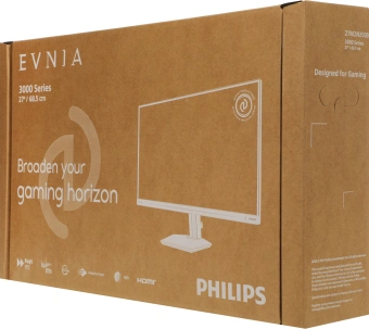 Монитор Philips 27" 27M2N3500PF черный IPS LED 16:9 HDMI матовая 300cd 178гр/178гр 2560x1440 260Hz G-Sync DP 2K 4.25кг - купить недорого с доставкой в интернет-магазине