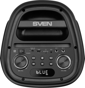 Колонка порт. Sven PS-800 черный 100W 2.0 BT 10м 4400mAh (SV-021511) - купить недорого с доставкой в интернет-магазине
