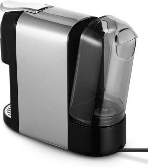 Кофемашина Kitfort КТ-7508 1400Вт серебристый/черный - купить недорого с доставкой в интернет-магазине