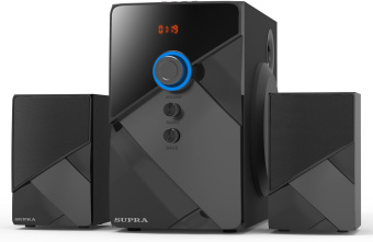 Минисистема Supra SMB-290 черный 60Вт FM USB BT SD - купить недорого с доставкой в интернет-магазине