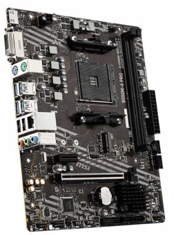 Материнская плата MSI B550M-A PRO Soc-AM4 AMD B550 2xDDR4 mATX AC`97 8ch(7.1) GbLAN RAID+DVI+HDMI - купить недорого с доставкой в интернет-магазине