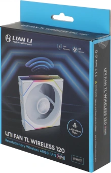 Вентилятор для корпуса Lian-Li Uni Fan TL Wireless 120 ARGB 120х124x28 белый 4-pin 33дБ (G99.12TL1W1W.R0) Ret - купить недорого с доставкой в интернет-магазине