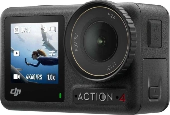 Экшн-камера Dji Osmo Action 4 Standard Combo 1xCMOS 12Mpix серый/черный - купить недорого с доставкой в интернет-магазине