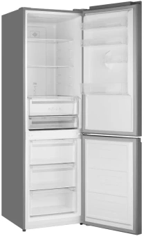Холодильник Weissgauff WRK 2000 Total NoFrost Inverter Black Glass 2-хкамерн. черный инвертер - купить недорого с доставкой в интернет-магазине