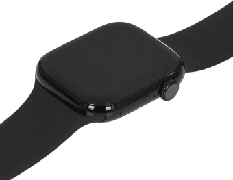 Смарт-часы Apple Watch Series 11 A3331 42мм OLED корп.черный Sport Band рем.черный разм.брасл.:M/L (MEQU4LW/A) - купить недорого с доставкой в интернет-магазине