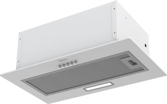Вытяжка встраиваемая Midea MH60I301W белый управление: кнопочное (1 мотор) - купить недорого с доставкой в интернет-магазине