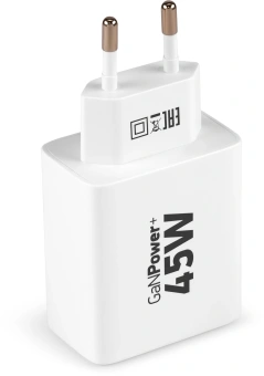 Сетевое зар./устр. Digma Pro DPW4A 45W 3A (PD+QC) USB-C/USB-A универсальное белый (DPW4A5GX11WH) - купить недорого с доставкой в интернет-магазине