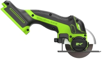 Углошлифовальная машина Greenworks GD24UCS 20000об/мин рез.шпин.:M6 d=76мм (3402007) - купить недорого с доставкой в интернет-магазине