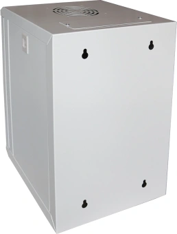 Шкаф коммутационный Lanmaster (TWT-CBW10G-6U-3X3-GY) настенный 6U 312x300мм пер.дв.стекл 30кг серый - купить недорого с доставкой в интернет-магазине