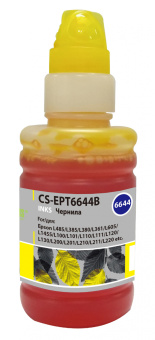 Чернила Cactus CS-EPT6644B T6644 желтый 100мл для Epson L100/L110/L120/L132/L200/L210/L222/L300/L312/L350/L355/L362/L366/L456/L550/L555/L566/L1300 - купить недорого с доставкой в интернет-магазине