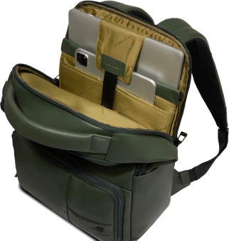 Рюкзак Piquadro Wollem CA6238W129W/VE хаки полиэстер - купить недорого с доставкой в интернет-магазине