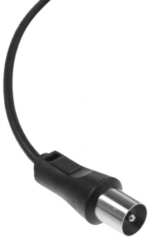 Антенна телевизионная Denn DAA250 35дБ активная черный каб.:1м - купить недорого с доставкой в интернет-магазине