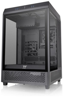 Корпус Thermaltake The Tower 500 черный без БП ATX 11x120mm 5x140mm 4xUSB3.0 audio bott PSU - купить недорого с доставкой в интернет-магазине