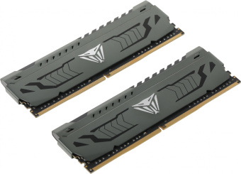 Память DDR4 2x8Gb 3733MHz Patriot PVS416G373C7K Viper Steel RTL Gaming PC4-29800 CL17 DIMM 288-pin 1.35В single rank с радиатором Ret - купить недорого с доставкой в интернет-магазине