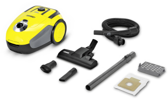 Пылесос Karcher VC 2 EU 700Вт желтый/черный - купить недорого с доставкой в интернет-магазине
