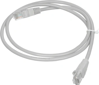 Патч-корд KingPrice KP-PC-c5e-1m-g 1Гбит/с UTP 4 пары cat.5E CCA molded 1м серый RJ-45 (m)-RJ-45 (m) - купить недорого с доставкой в интернет-магазине