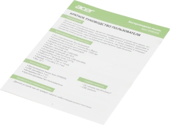 Мышь Acer OMR205 розовый/бежевый оптическая 1200dpi беспров. USB для ноутбука 3but (ZL.MCEEE.02L) - купить недорого с доставкой в интернет-магазине