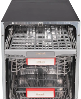Посудомоечная машина Timberk Set&Dry T-DW45BI103 серебристый (узкая) - купить недорого с доставкой в интернет-магазине
