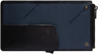 Чехол для кредитных карт Piquadro Solm PP5585S141R/N черный натур.кожа/алюм. - купить недорого с доставкой в интернет-магазине