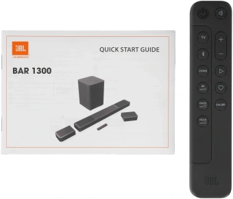 Саундбар JBL Bar1300 7.1.4 870Вт+300Вт черный - купить недорого с доставкой в интернет-магазине