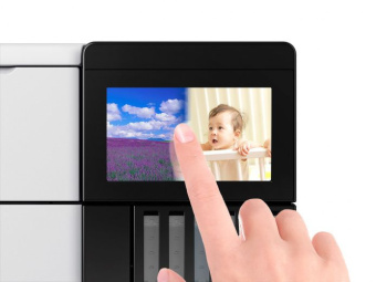 МФУ струйный Epson EcoTank L8160 (C11CJ20404/403/402) A4 Duplex Net WiFi белый - купить недорого с доставкой в интернет-магазине