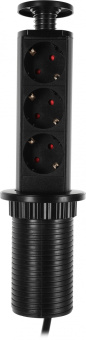 Сетевой разветвитель Premier 3R 1.8м (3 розетки) черный (коробка) - купить недорого с доставкой в интернет-магазине
