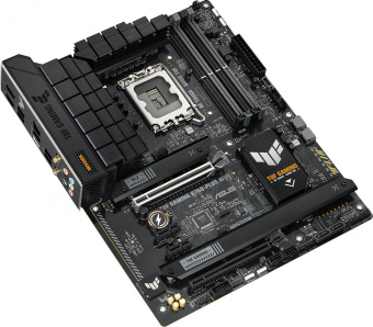 Материнская плата Asus TUF GAMING B760-PLUS WIFI Soc-1700 Intel B760 4xDDR5 ATX AC`97 8ch(7.1) 2.5Gg RAID+HDMI+DP - купить недорого с доставкой в интернет-магазине