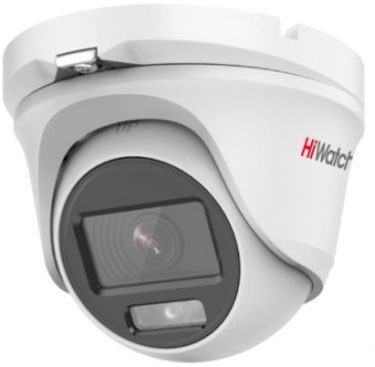 Камера видеонаблюдения аналоговая HiWatch DS-T503L 2.8-2.8мм HD-CVI HD-TVI цв. корп.:белый - купить недорого с доставкой в интернет-магазине