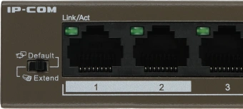 Коммутатор IP-Com F1110P-8-63W (L2) 10x100Мбит/с 8PoE 58W неуправляемый - купить недорого с доставкой в интернет-магазине