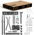 Стойка для телевизора Onkron TS1891 черный 50"-90" макс.100кг напольный мобильный - купить недорого с доставкой в интернет-магазине