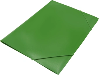 Папка на резинке Silwerhof Eco A4 пластик кор.15мм 0.5мм зеленый - купить недорого с доставкой в интернет-магазине