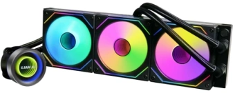 Система водяного охлаждения Lian-Li Galahad II Trinity 360 ARGB Soc-AM5/AM4/1200/1700/1851 черный30dB Al+Cu 280W Ret (G89.GA2T36B.00) - купить недорого с доставкой в интернет-магазине
