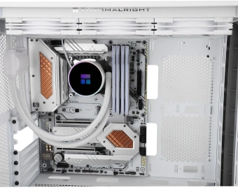 Система водяного охлаждения Thermalright Frozen Magic 360 Scenic V2 ARGB Soc-AM5/AM4/1151/1200/2066/2011/1700 белый 4-pin 28.1dB Al Ret (F-MAGIC-360-SC-V2) - купить недорого с доставкой в интернет-магазине