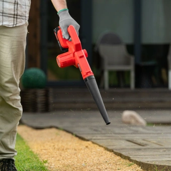 Воздуходувка-пылесос MTX LB-185 пит.:от аккум. красный/черный - купить недорого с доставкой в интернет-магазине